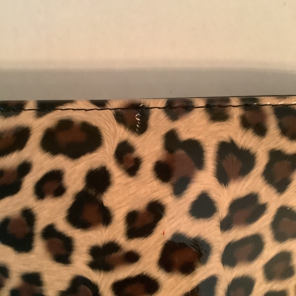 Wallet Wristlet Leopard Print New (But With A Few… - image 8